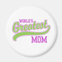 La mamá más grande del mundo imanes  