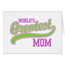 La mamá más grande del mundo tarjeta
