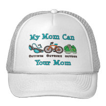 La mamá Outswim el casquillo superado Outbike del  Gorro