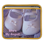 La manga del iPad de la mamá ella es mis zapatos d Funda Para iPads