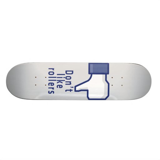 La mano de Facebook no tiene gusto del monopatín d
