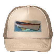 La mano hizo el gorra del barco a mano