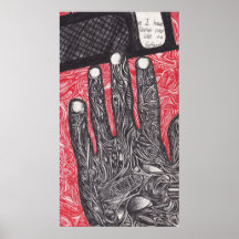 La mano poster