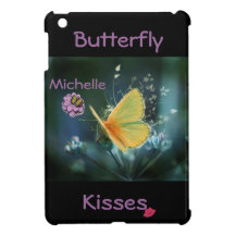 La mariposa besa el mini caso del iPad