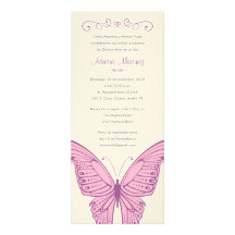 La mariposa grisácea y púrpura Quinceanera invita Comunicados Personales