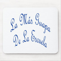 La Mas Guapa De La Escuela Alfombrillas De Ratón