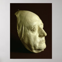 La máscara de Goethe, 1807 Posters