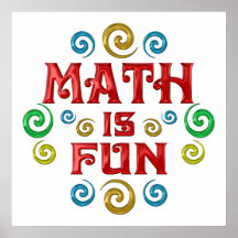 La matemáticas es DIVERSIÓN Poster