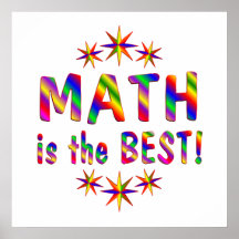 La matemáticas es el mejor impresiones