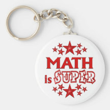 La matemáticas es estupenda llavero personalizado