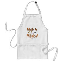 La matemáticas es mágica delantal