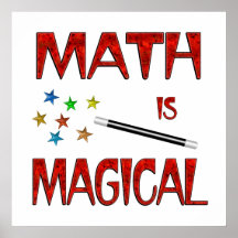 La matemáticas es mágica impresiones