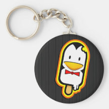 La materia dulce fresca - helado lindo del pengium llavero
