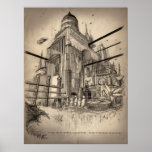 La mayor metrópoli de Sacramento Poster