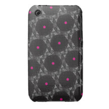 La "media florece" iPhone iPhone 3 Case-Mate Protector