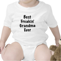 La mejor abuela de Freakin nunca Camisetas