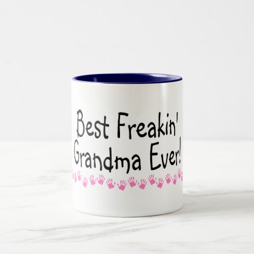 La mejor abuela de Freakin nunca Tazas