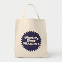 La mejor abuela del mundo bolsas de mano