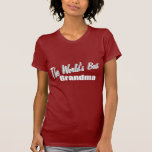 La mejor abuela del mundo camisetas