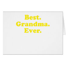 La mejor abuela nunca felicitacion 