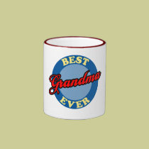 La mejor abuela nunca tazas