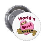 La mejor enfermera del mundo pins