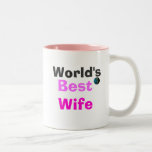 La mejor esposa del mundo tazas de café