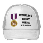 La mejor esposa gorras de camionero