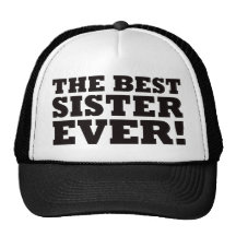 La mejor hermana nunca gorros  