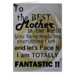 La mejor madre en el mundo felicitaciones