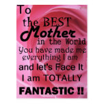 La mejor madre en el mundo postales