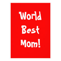 La mejor mamá del mundo anuncios personalizados