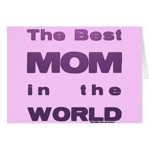 La mejor mamá del mundo felicitacion 