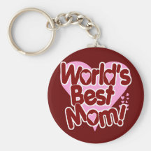 ¡La MEJOR mamá del mundo! Llaveros Personalizados