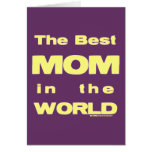 La mejor mamá del mundo tarjeton