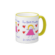 La mejor momia en el mundo tazas de café