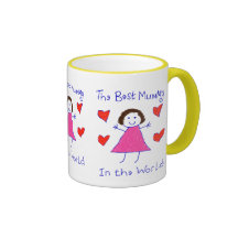 La mejor momia en el mundo tazas de café