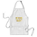 La mejor sobrina delantales