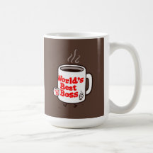 La mejor taza de café de Boss del mundo