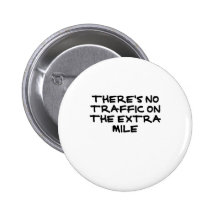 La milla adicional del corredor (negro fuerte) pin