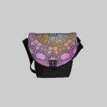 La mini bolsa de mensajero del caleidoscopio en co bolsas messenger