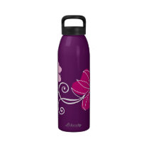 La MOD florece la botella de agua de encargo botellas de agua
