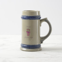 La momia más grande del mundo (flores rosadas) tazas de café