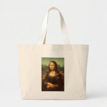 La Mona Lisa de Leonardo da Vinci Bolsa