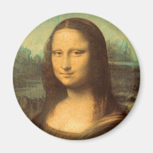 La Mona Lisa de Leonardo da Vinci Imanes Para Frigoríficos