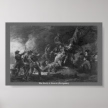 La muerte de general Montgomery Poster