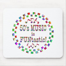 la música 50s es Funtastic Tapete De Raton