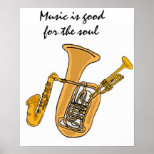 La música AW es buena para el poster del alma
