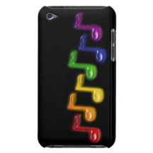 La música del arco iris observa la caja de iPod iPod Touch Cárcasas