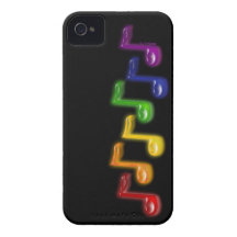 La música del arco iris observa la caja de la casa iPhone 4 cobertura